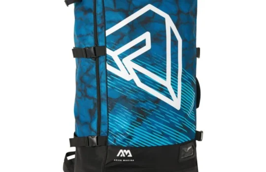 SUP torba in nahrbtnik Aqua Marina Premium 132 l na kolescih | B0303635