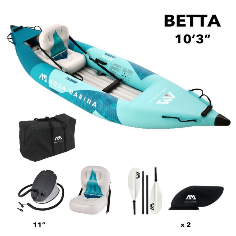 Aqua Marina BETTA 10’3″ BE-312 Napihljiv Kajak za 1 osebo 1 Aqua Marina BETTA 10’3″ BE-312 Napihljiv Kajak za 1 osebo